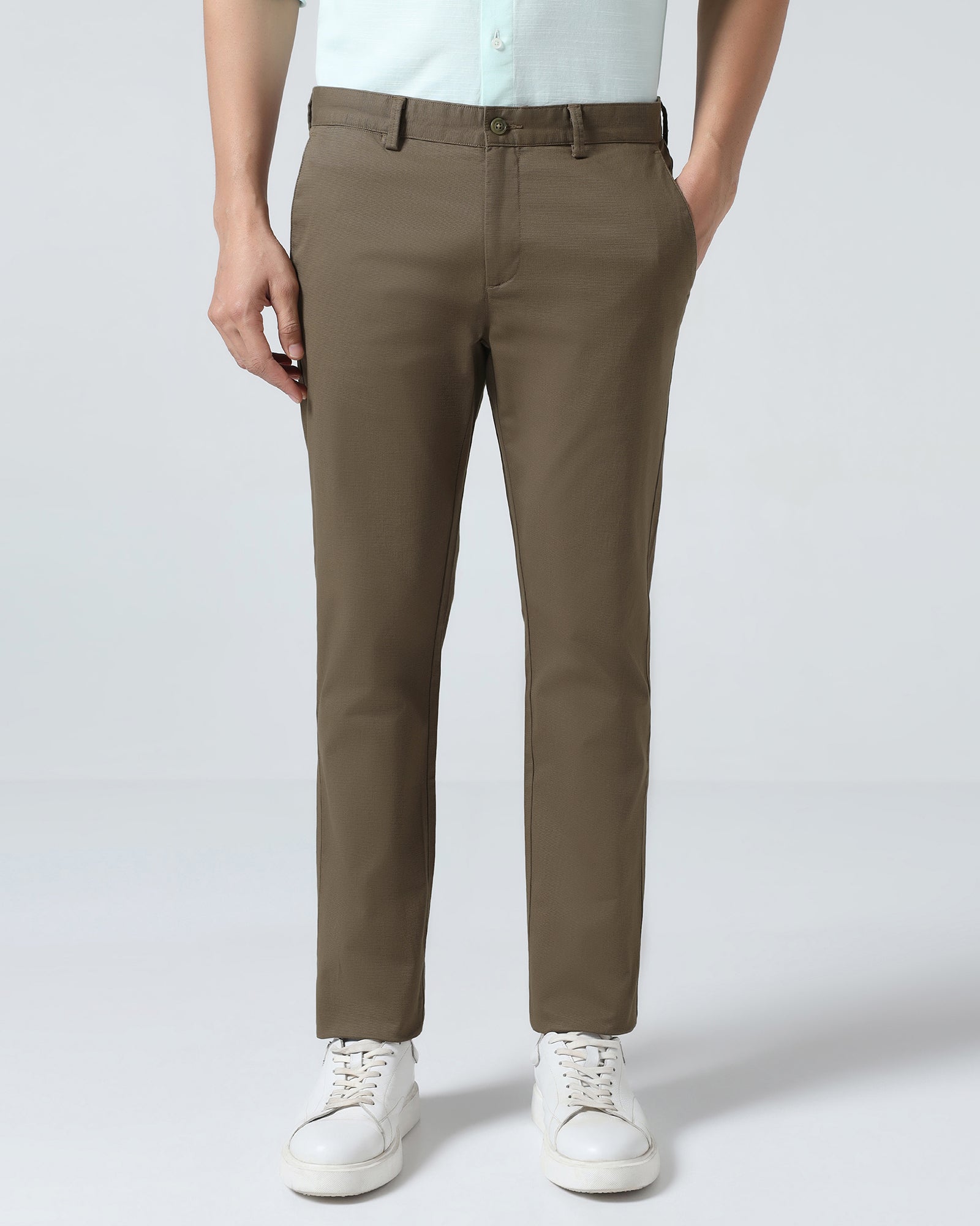Mouse Textured Khakis - Portico