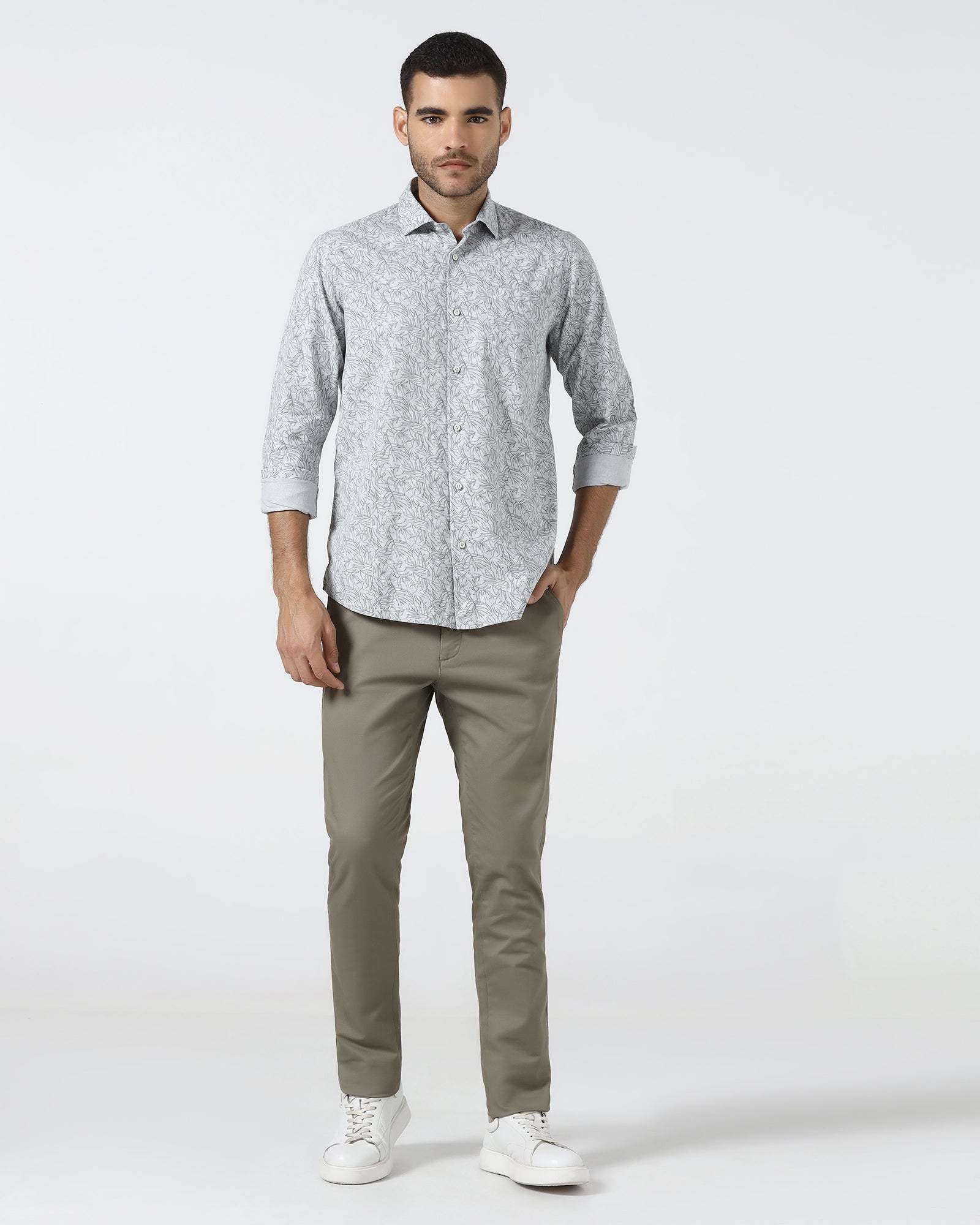 Mouse Textured Khakis - Segyo