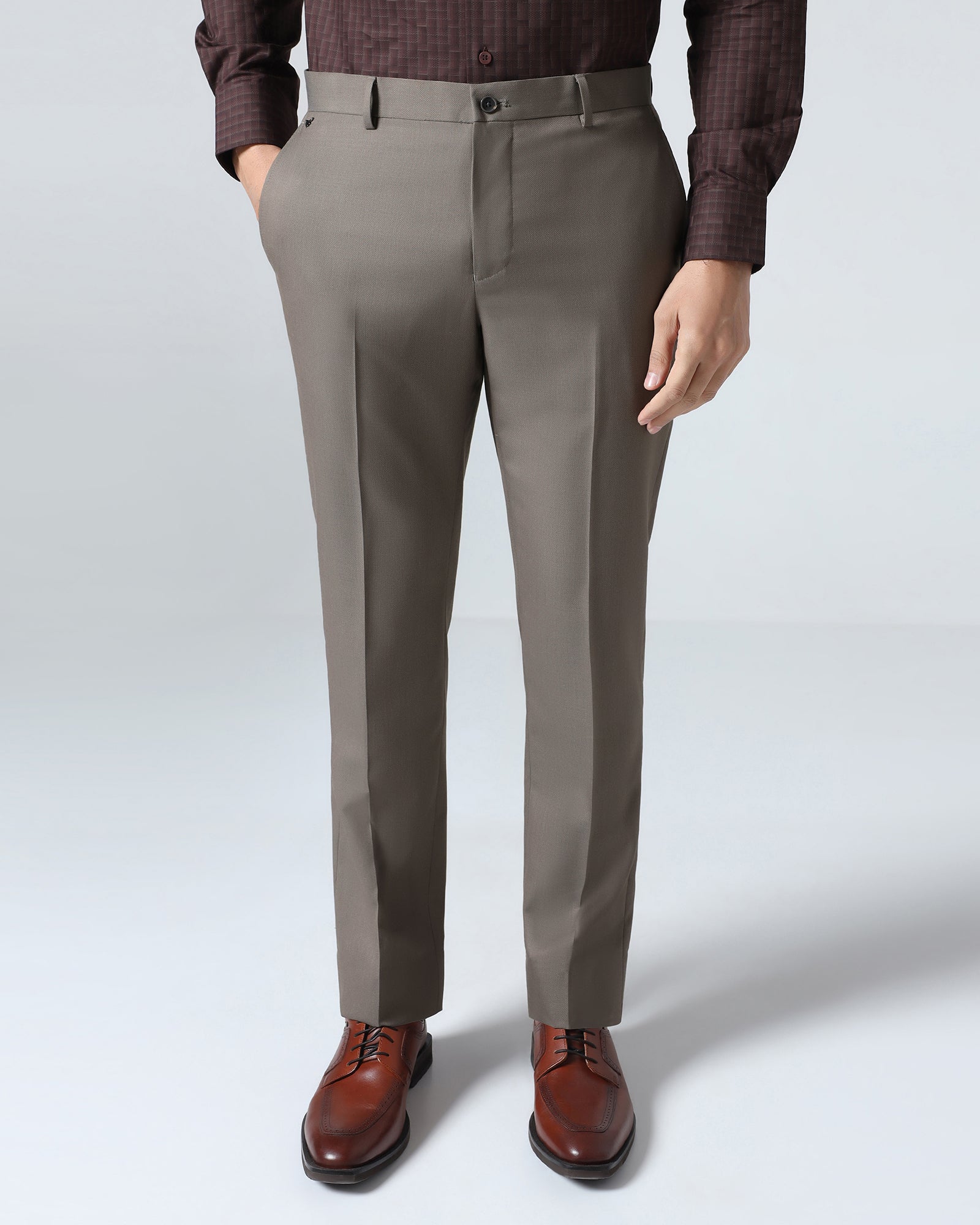 Mouse Textured Trouser - Peroni