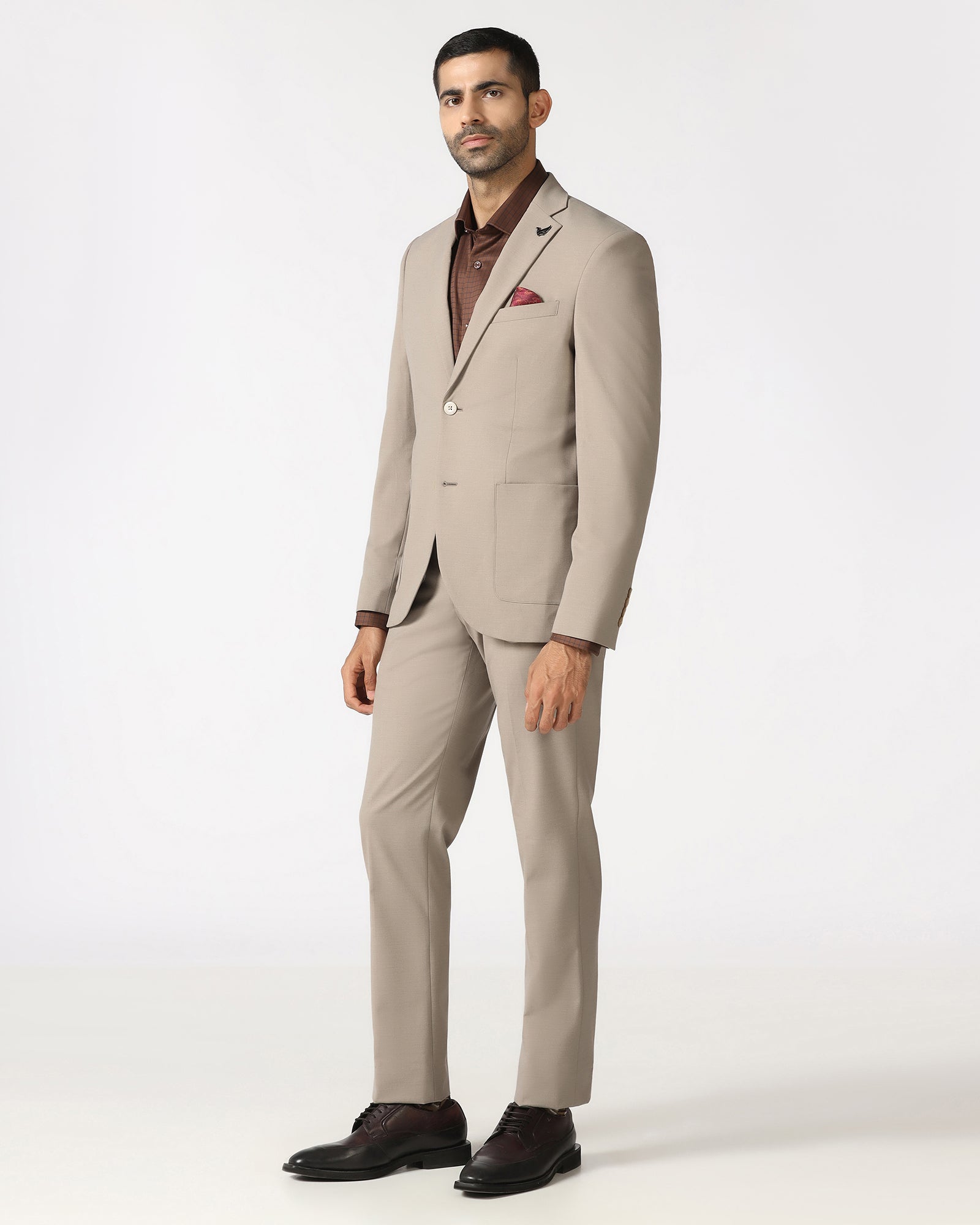 Mouse Two Piece Solid Suit - Tenor
