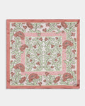 Multi Color Printed 100% Silk Pocket Square - Adorn