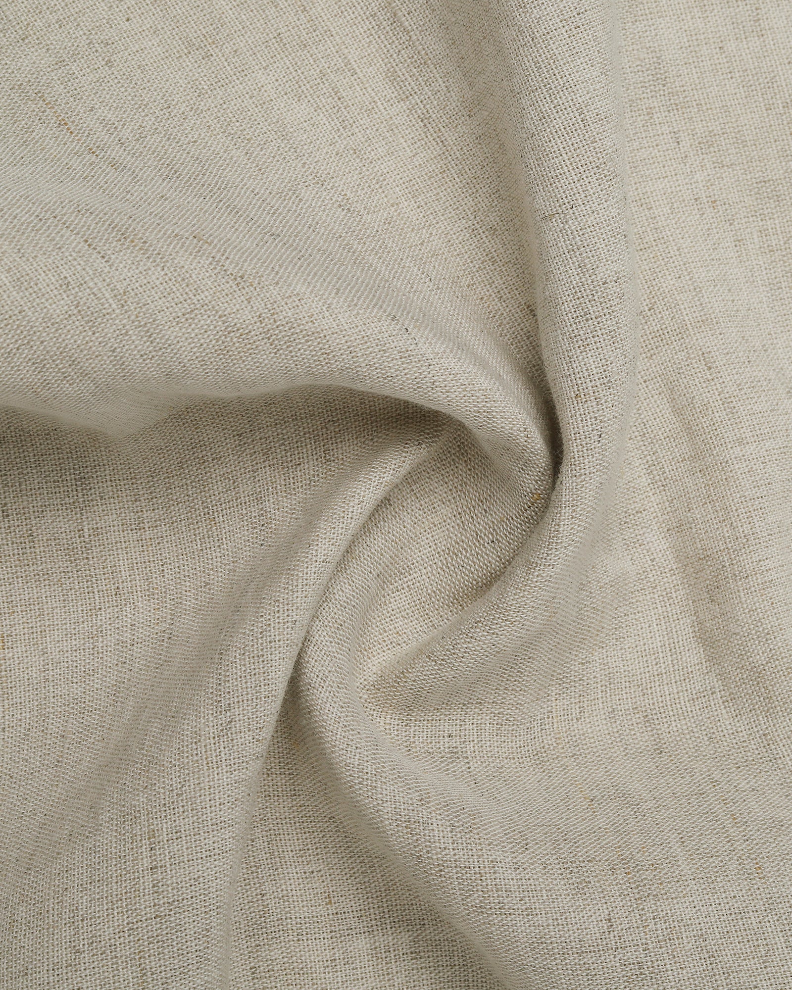 Natural Linen Solid Shirt - Cleo