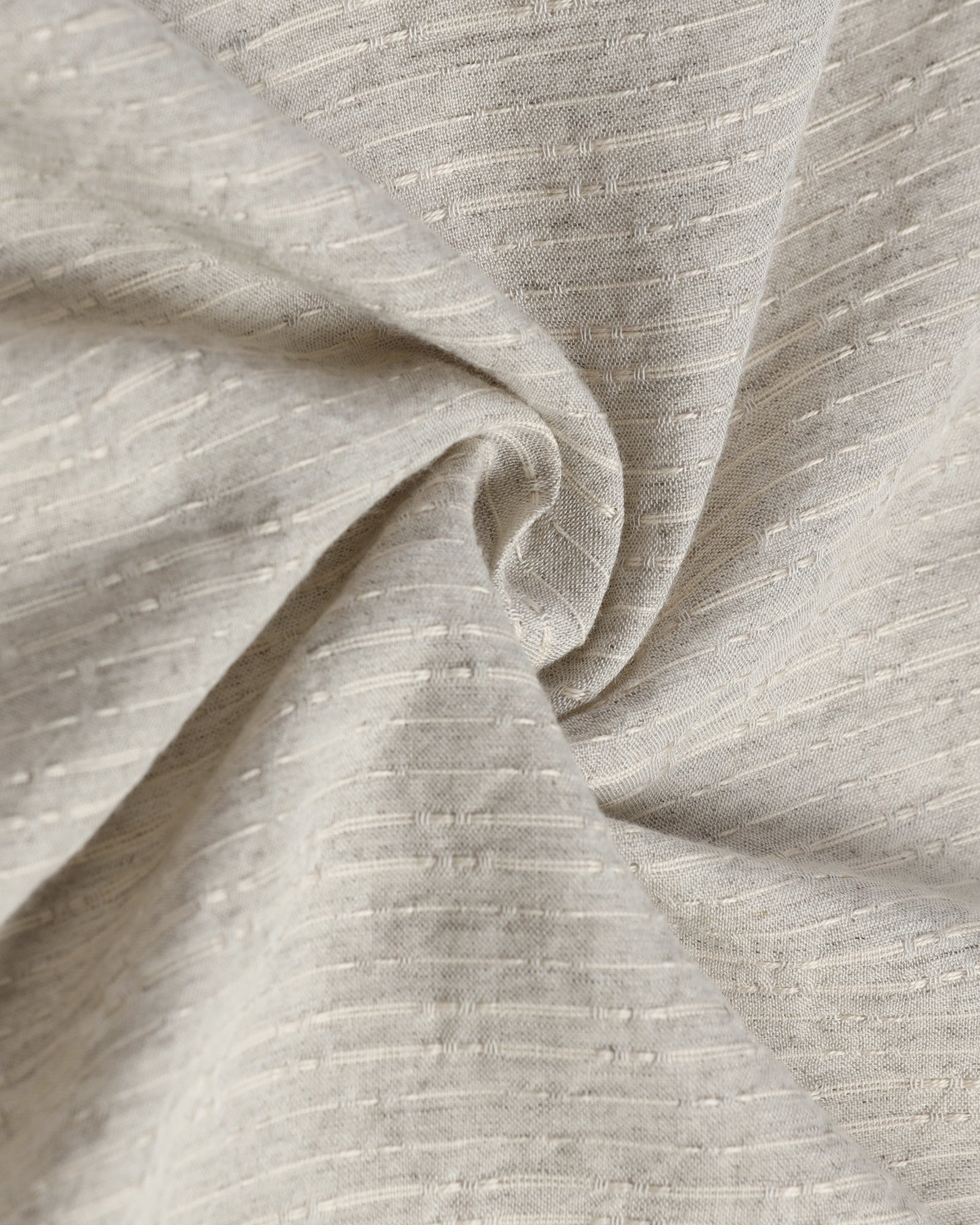 Natural Linen Stripe Shirt - Dalber