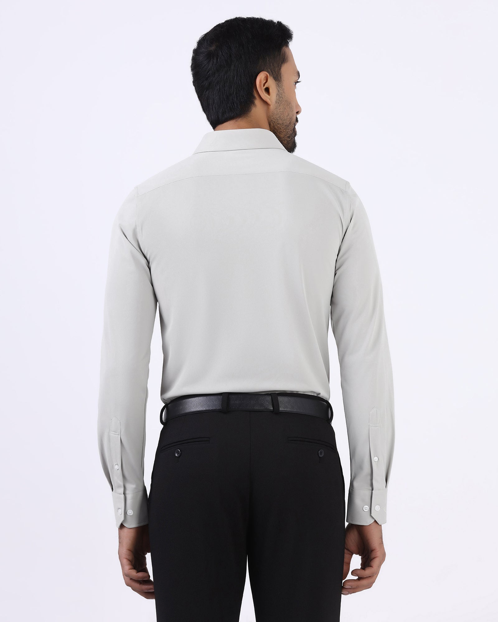 Natural Non Iron Solid Shirt - Electra E