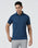 Navy TechPro Textured Polo - Hina