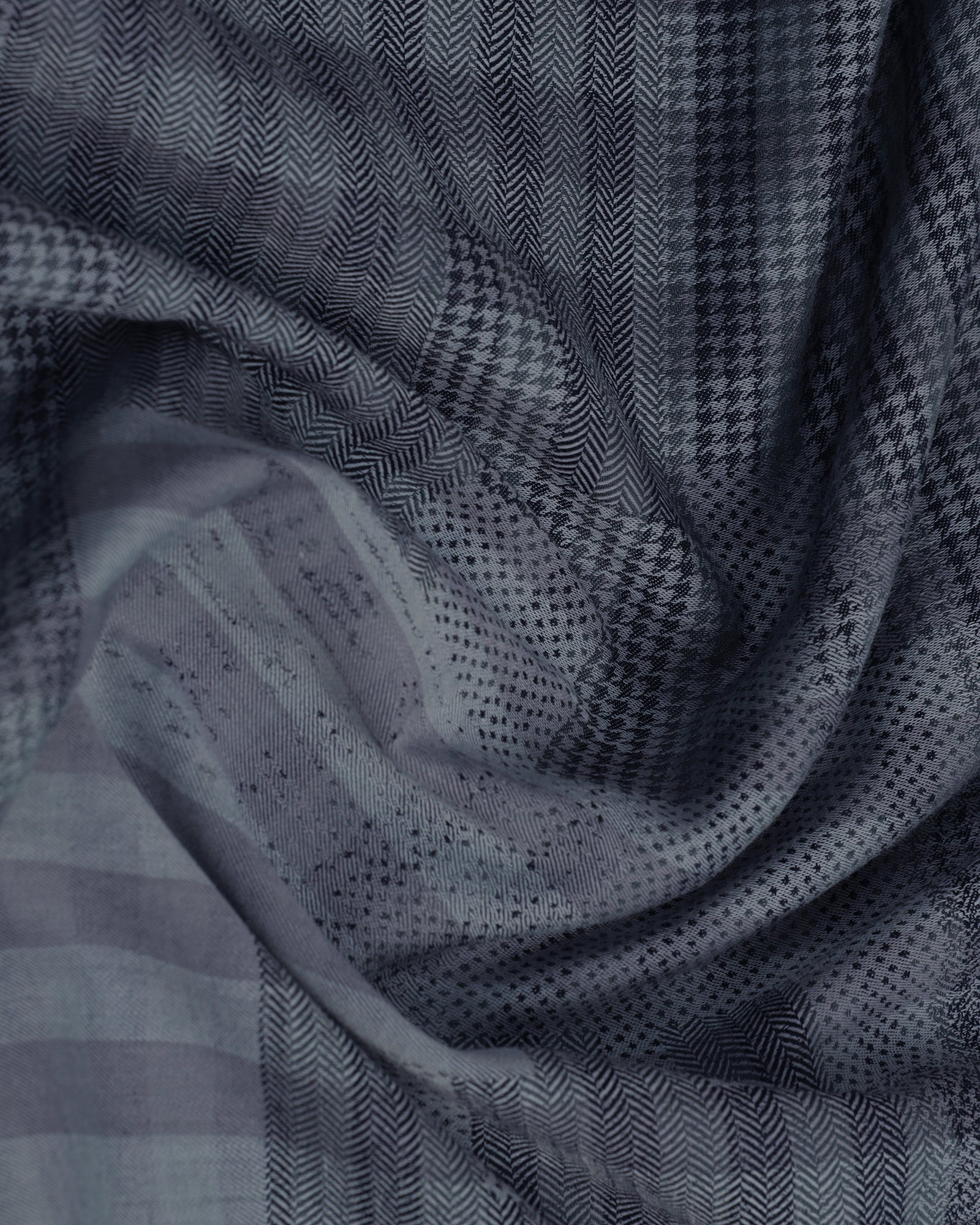 Navy Check Shirt - Lamor