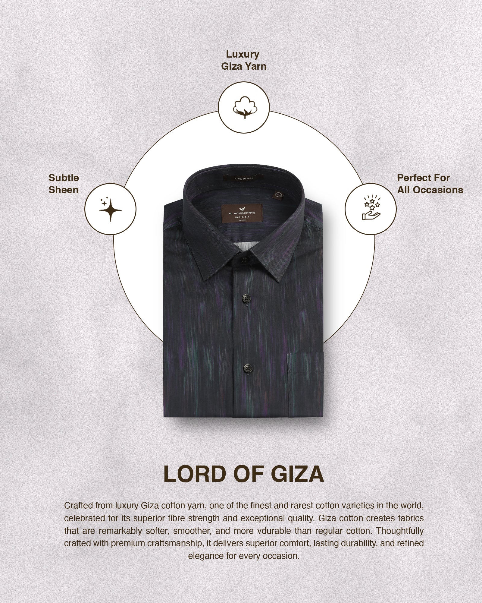 Navy Half Sleeve Printed Shirt - Siena