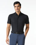 Navy Half Sleeve Techpro Stripe Shirt - Civil