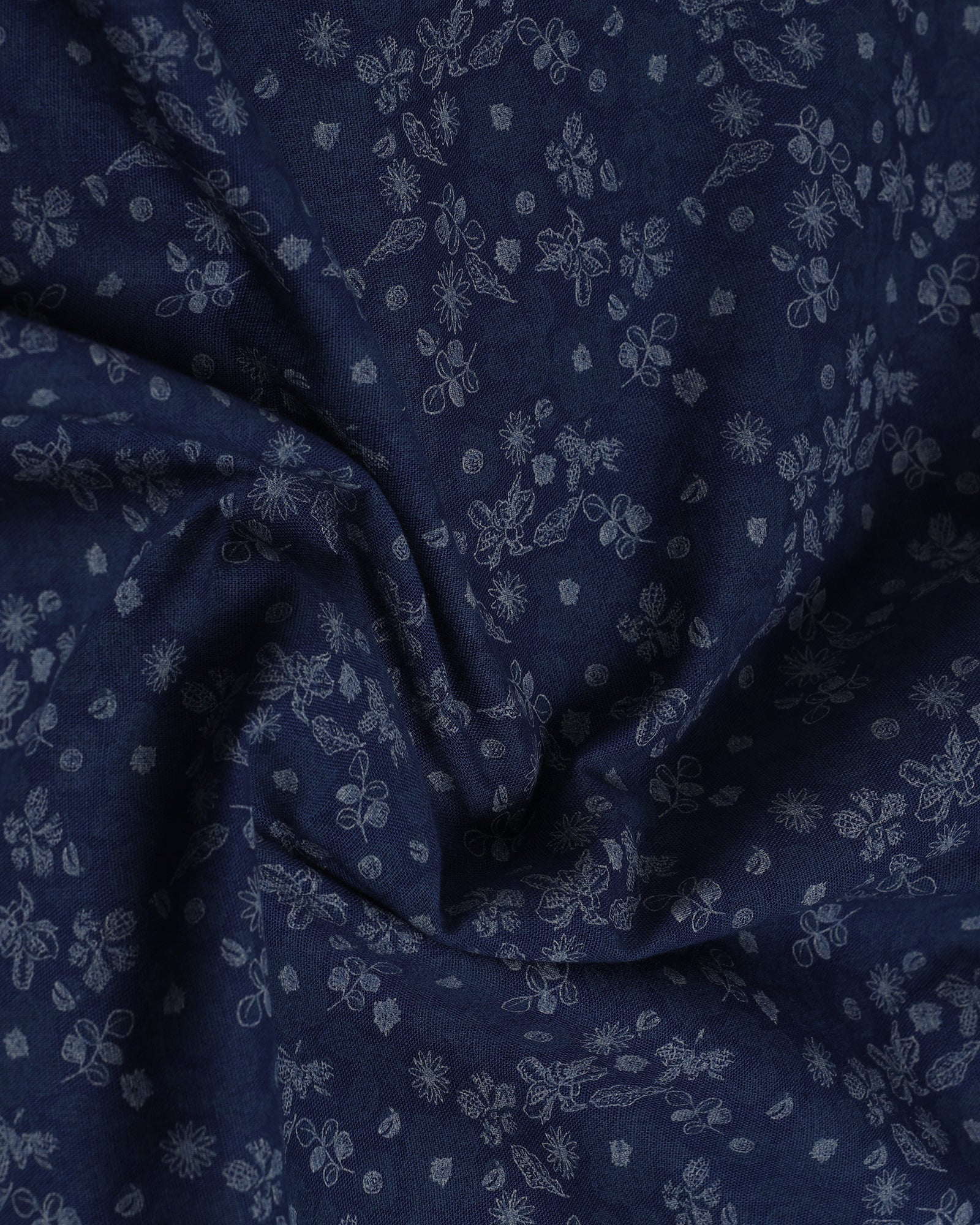 Navy Printed Shirt - Casol