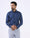 Navy Printed Shirt - Eagle