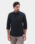 Navy Printed Shirt - Gebbew