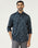 Navy Printed Shirt - Holten