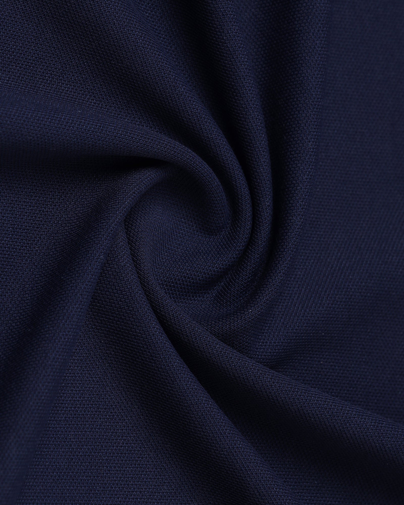 Navy Must Haves Solid Polo - Yukii