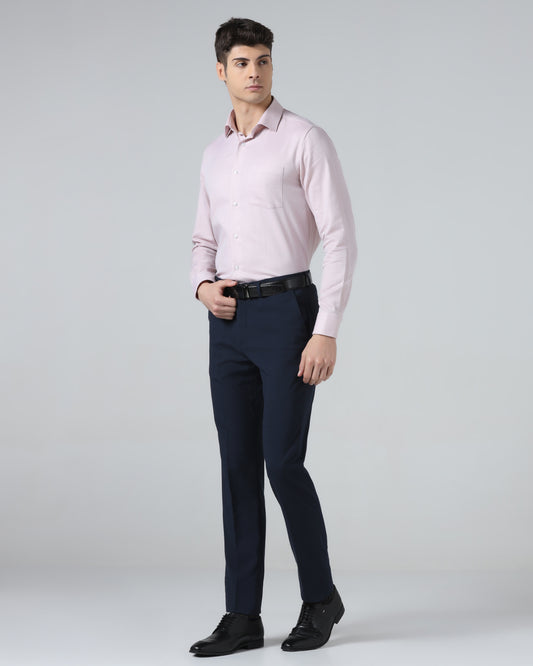 Navy Solid Trouser