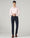 Navy Solid Trouser