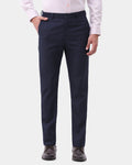 Navy Solid Trouser - Seoj