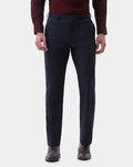 Navy Solid Trouser - Stafen