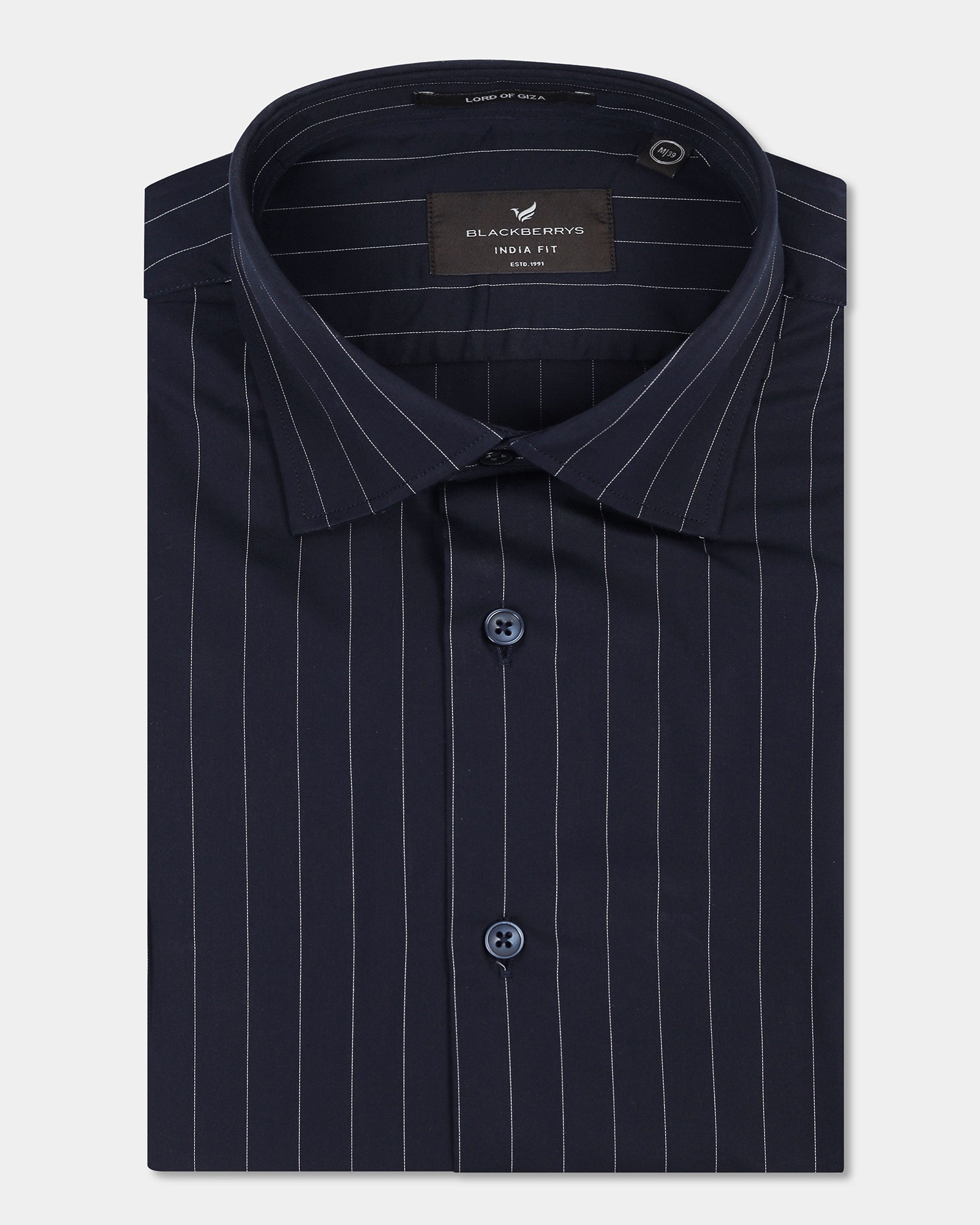 Navy Stripe Shirt - Eager