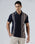 Navy Stripe Polo - Vert