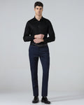 Navy Stripe Trouser
