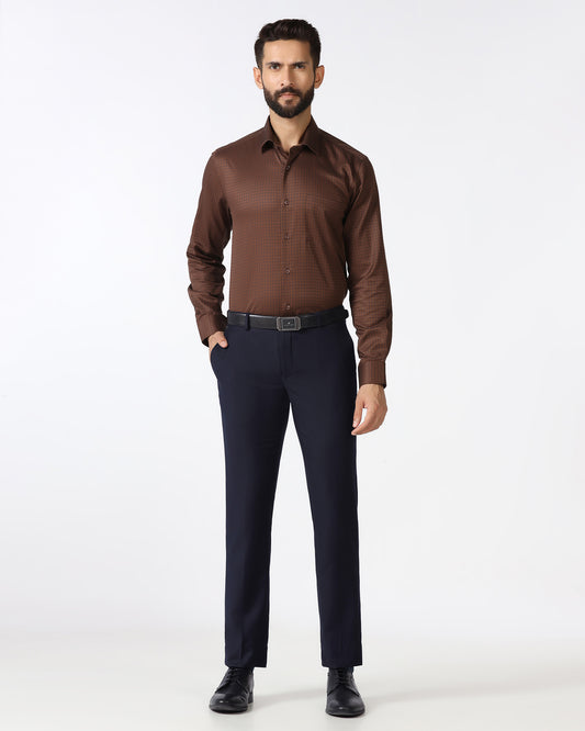 Navy Stripe Trouser - Rockford