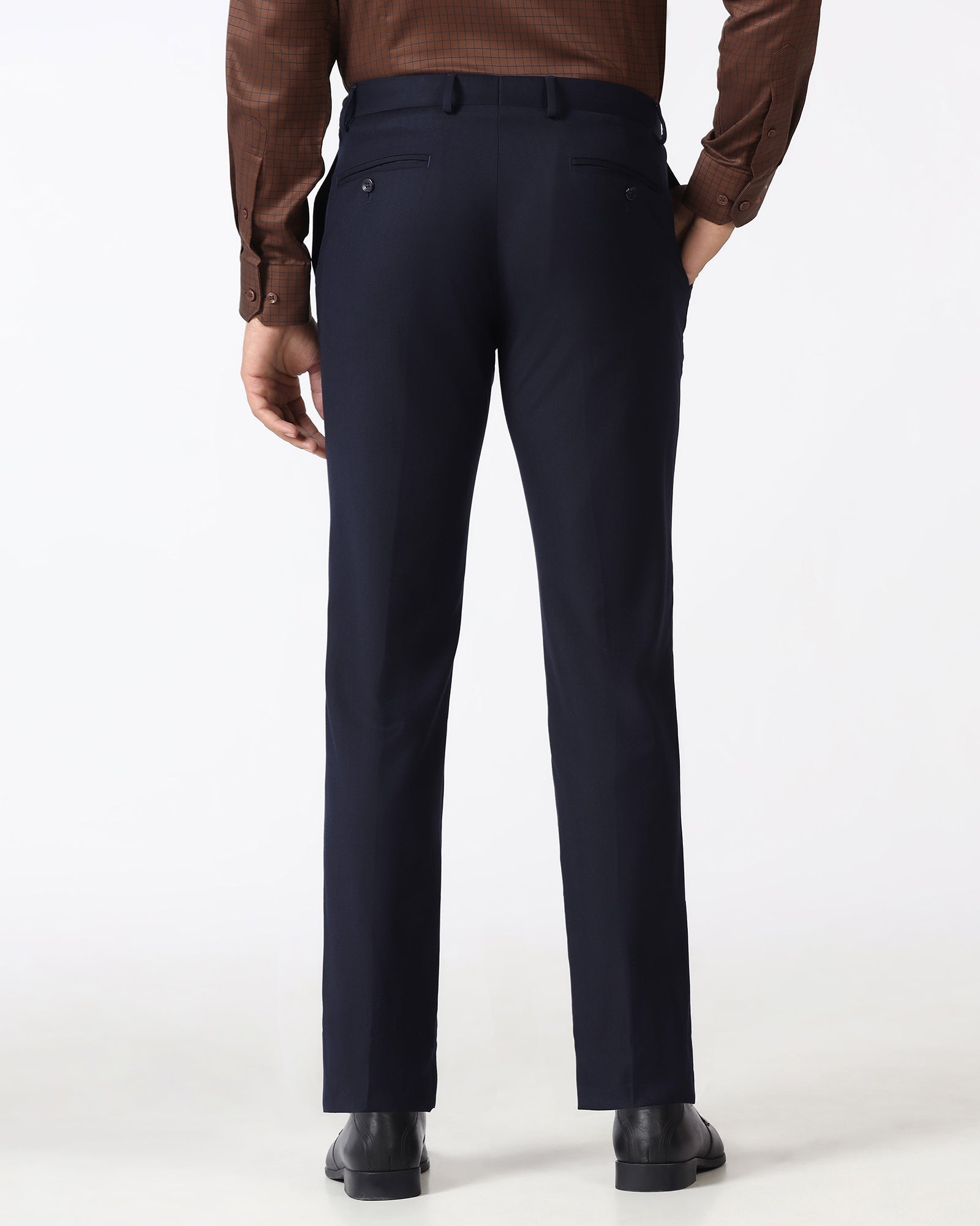 Navy Stripe Trouser - Rockford