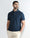 Navy TechPro Jacquard Polo - Holt