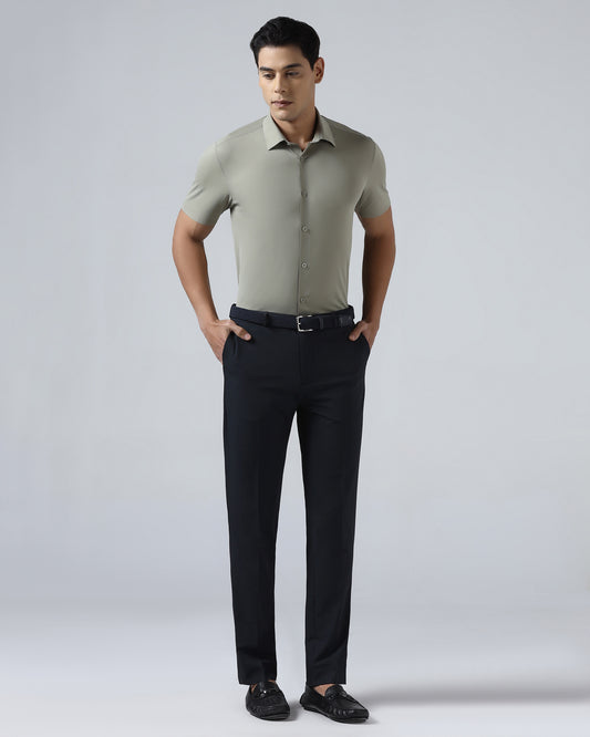 Navy TechPro Solid Trouser - Dean