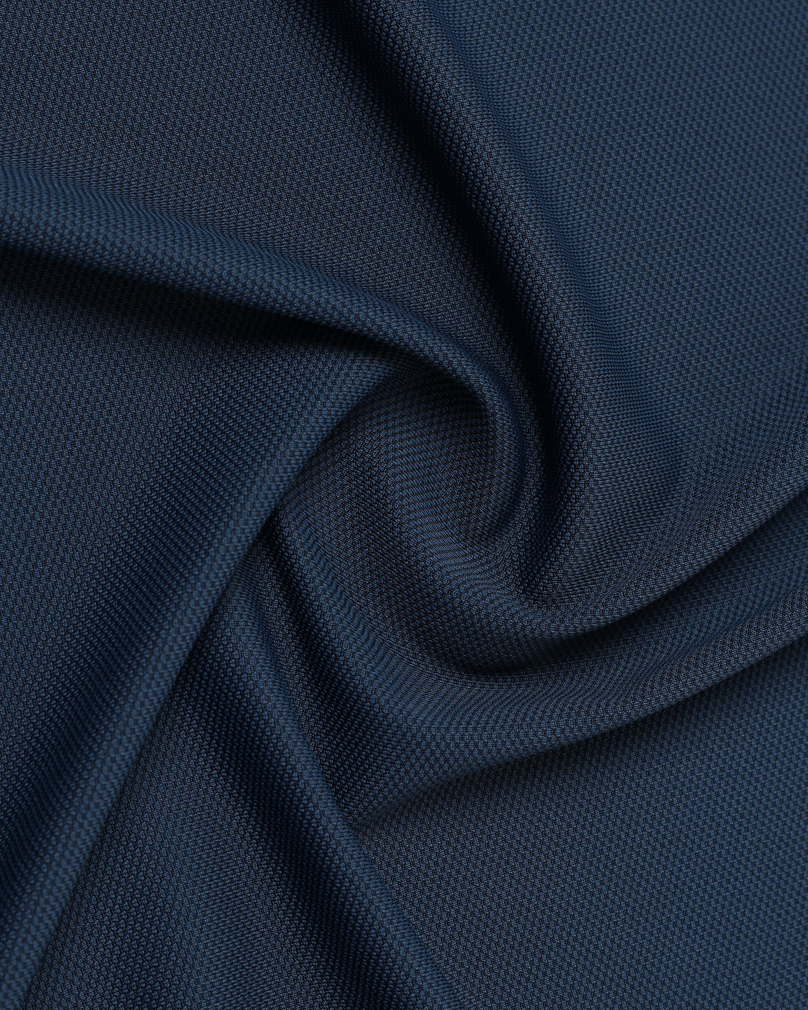 Navy Half Sleeve TechPro Textured Shirt - Henry