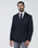 Navy Textured Blazer - Denzel