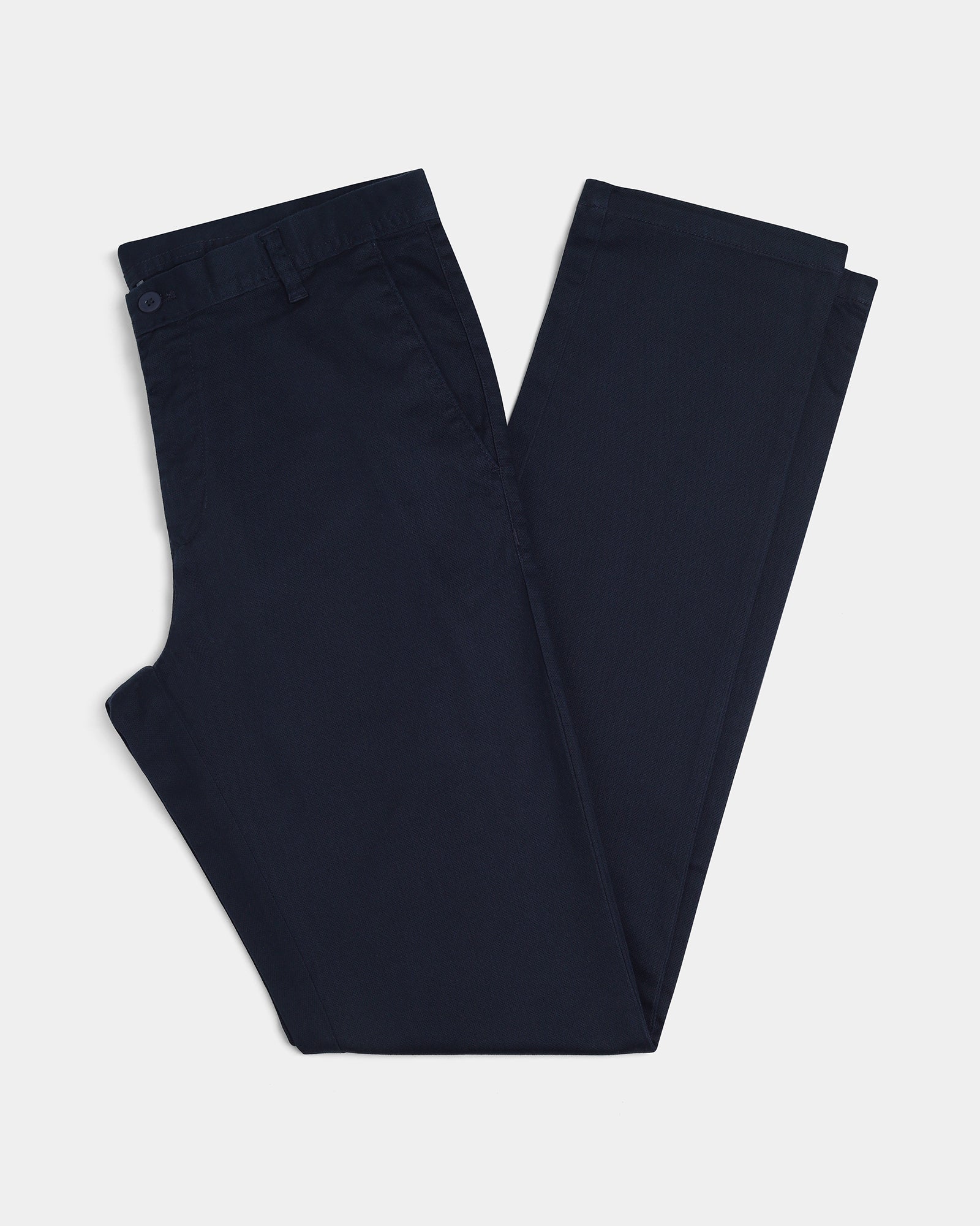 Navy Textured Khakis - Kart