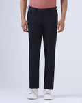 Navy Textured Khakis - Plinth