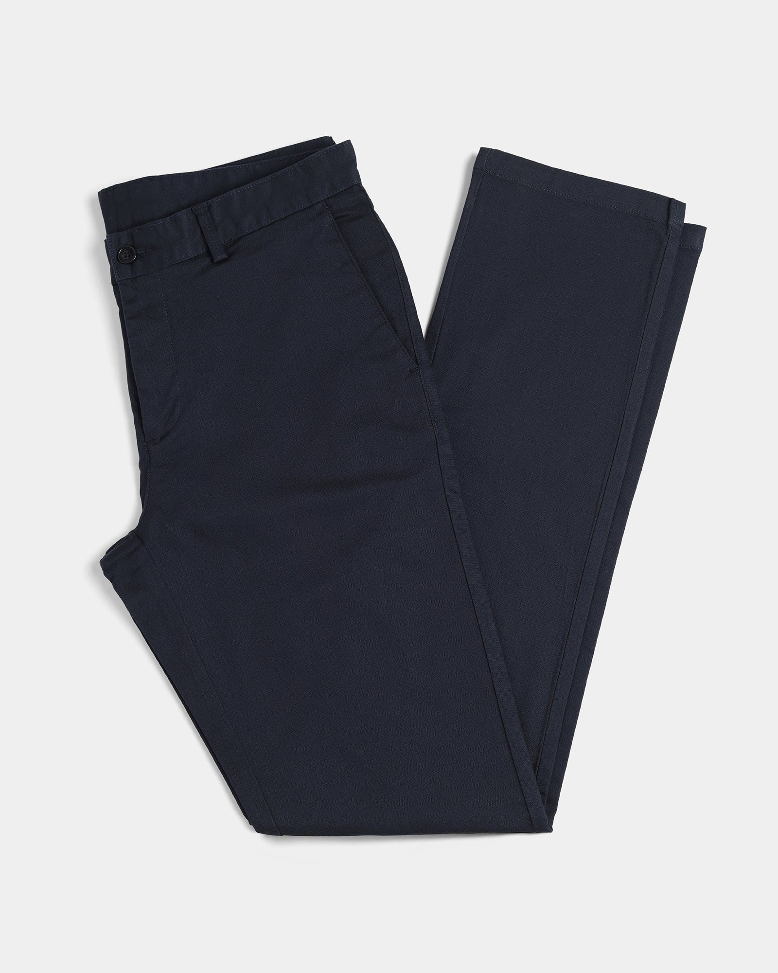 Navy Textured Khakis - Plinth