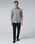 Navy Textured Khakis - Portico