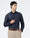 Navy Textured Shirt - Atlas