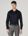 Navy Textured Shirt - Machete