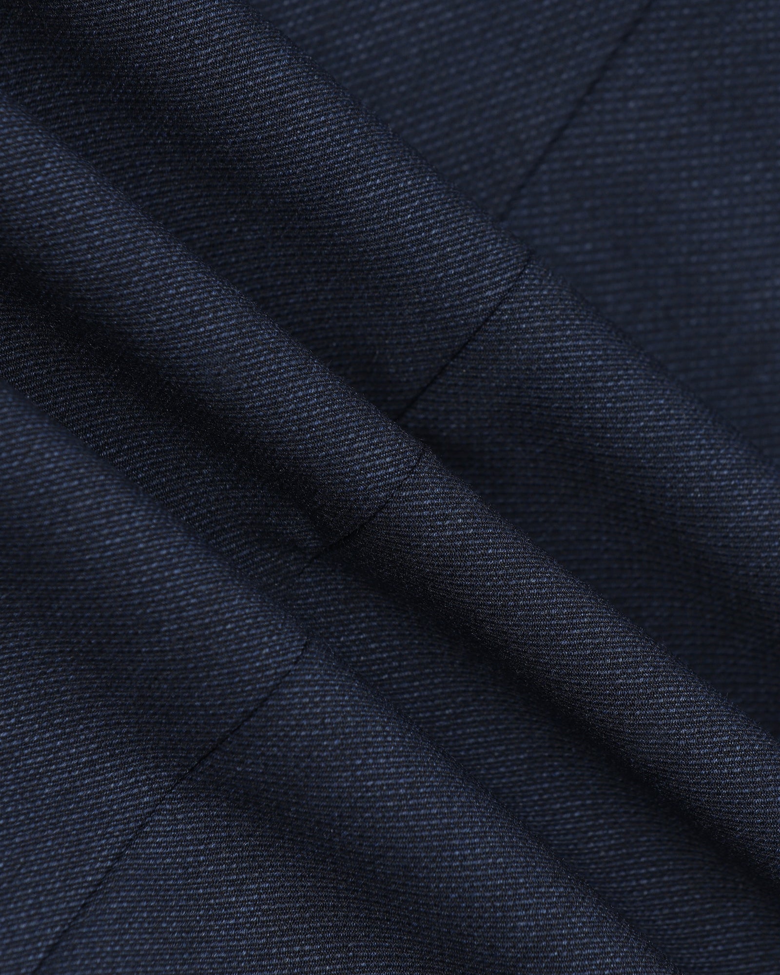 Navy Textured Trouser - Chivas