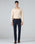 Navy Textured Trouser