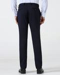 Navy Textured Trouser - Scot