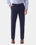 Navy Textured Trouser - Thore