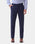 Navy Textured Trouser - Thore
