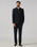 Navy Three Piece Solid Suit - Gossner