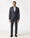Navy Two Piece Check Suit - Donet