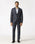 Navy Two Piece Check Suit - Donet
