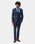 Navy Two Piece Solid Suit - Gesto