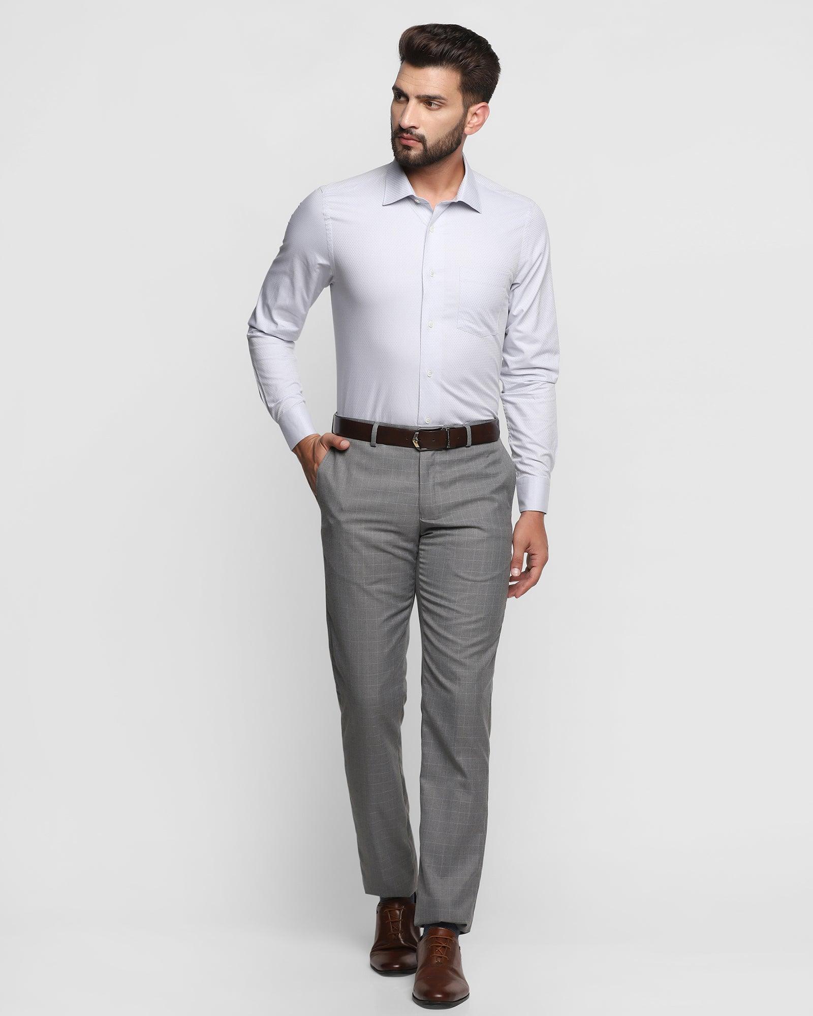 Kedy Slim Fit Men Grey Trousers - Buy Kedy Slim Fit Men Grey Trousers  Online at Best Prices in India | Flipkart.com