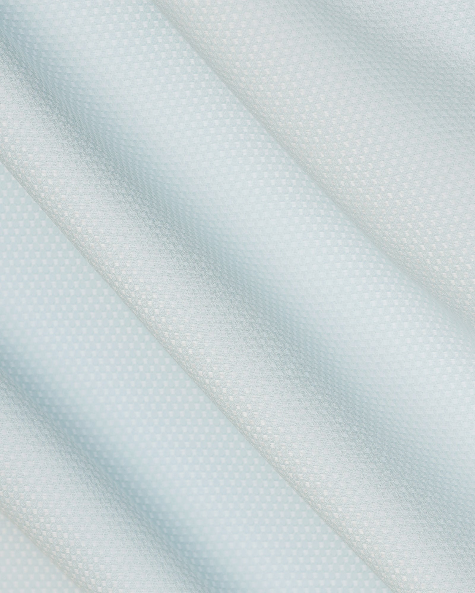 Non Iron Formal Aqua Textured Shirt - Bridge