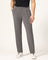 Sneaker Fit Charcoal Textured Pant - Carens