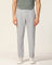 Sneaker Fit Grey Textured Pant - Fronx