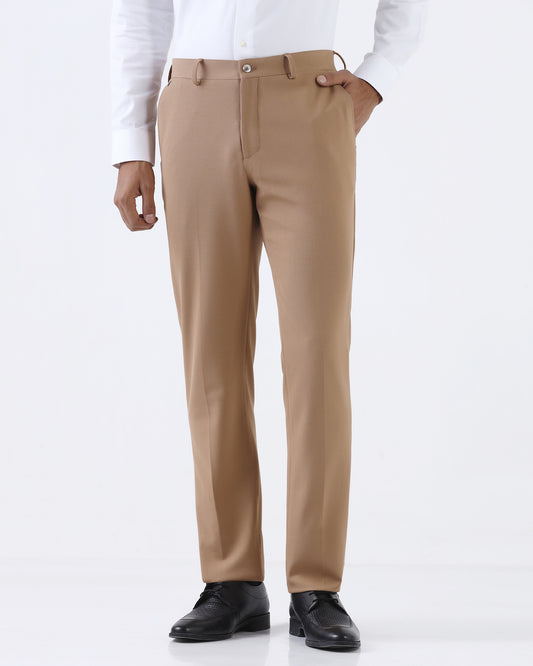 Ochre Textured Trouser - Toni